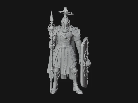ROME - Armored Champion Design 5 - 3D Print Model 3D Print Model