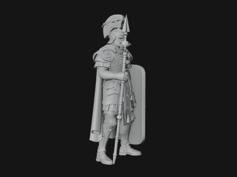ROME - Armored Champion Design 5 - 3D Print Model 3D Print Model