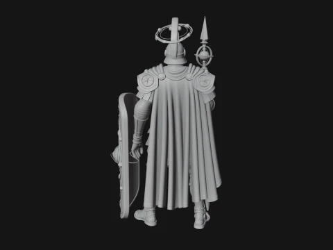 ROME - Armored Champion Design 5 - 3D Print Model 3D Print Model