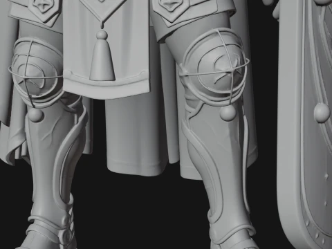 ROME - Armored Champion Design 5 - 3D Print Model 3D Print Model
