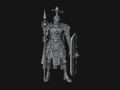 ROME - Armored Champion Design 5 - 3D Print Model 3D Print Model