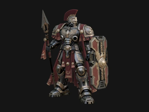 ROME - Power Armor Champion Design 2 - 3D Print Model 3D Print Model