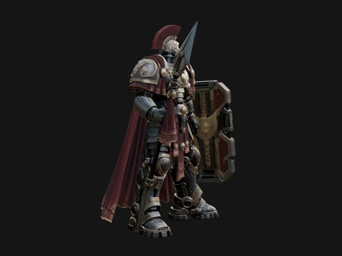 ROME - Power Armor Champion Design 2 - 3D Print Model 3D Print Model