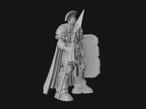 ROME - Power Armor Champion Design 2 - 3D Print Model 3D Print Model