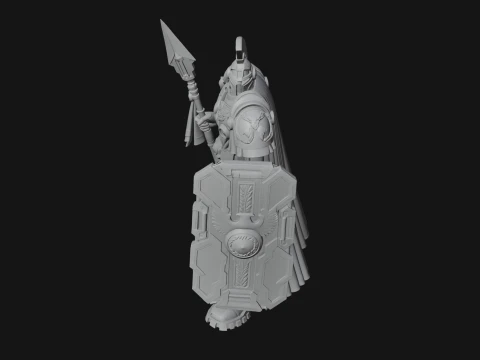 ROME - Power Armor Champion Design 2 - 3D Print Model 3D Print Model