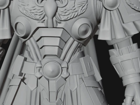 ROME - Power Armor Champion Design 2 - 3D Print Model 3D Print Model