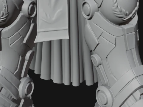 ROME - Power Armor Champion Design 2 - 3D Print Model 3D Print Model