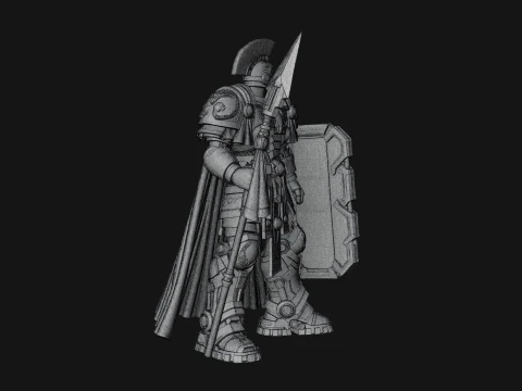 ROME - Power Armor Champion Design 2 - 3D Print Model 3D Print Model