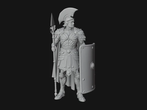 ROME - Armored Champion Design 6 - 3D Print Model 3D Print Model
