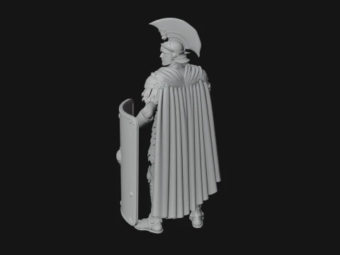 ROME - Armored Champion Design 6 - 3D Print Model 3D Print Model