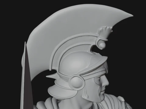 ROME - Armored Champion Design 6 - 3D Print Model 3D Print Model