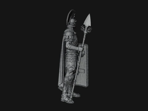 ROME - Armored Champion Design 6 - 3D Print Model 3D Print Model