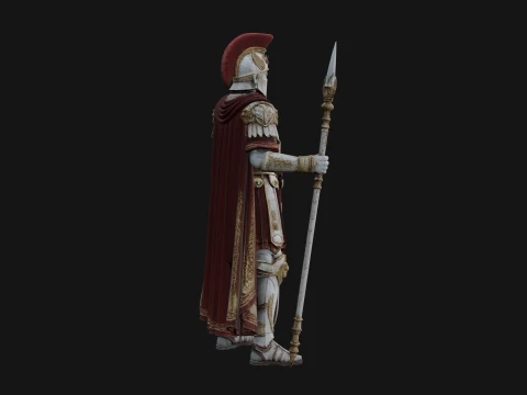 ROME - Armored Champion Design 7 - 3D Print Model 3D Print Model