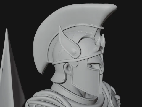 ROME - Armored Champion Design 7 - 3D Print Model 3D Print Model