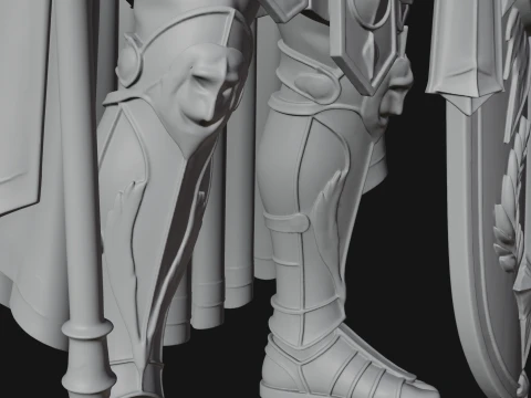 ROME - Armored Champion Design 7 - 3D Print Model 3D Print Model