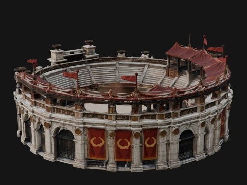 ROME - Colosseum Design 1 - 3D Print Model 3D Print Model