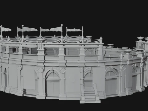 ROME - Colosseum Design 1 - 3D Print Model 3D Print Model