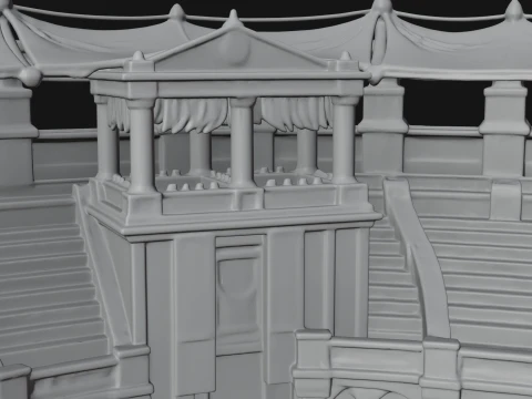 ROME - Colosseum Design 1 - 3D Print Model 3D Print Model