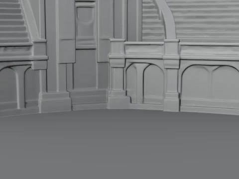 ROME - Colosseum Design 1 - 3D Print Model 3D Print Model