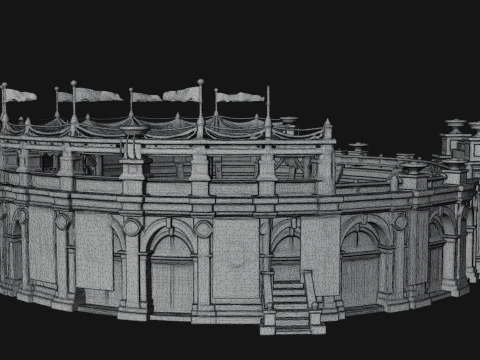 ROME - Colosseum Design 1 - 3D Print Model 3D Print Model
