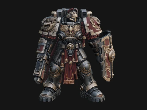 ROME - Power Armor Champion Design 3 - 3D Print Model 3D Print Model