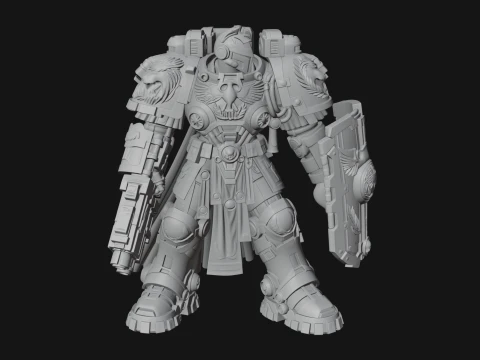ROME - Power Armor Champion Design 3 - 3D Print Model 3D Print Model