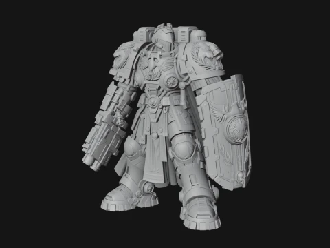 ROME - Power Armor Champion Design 3 - 3D Print Model 3D Print Model