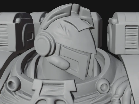 ROME - Power Armor Champion Design 3 - 3D Print Model 3D Print Model