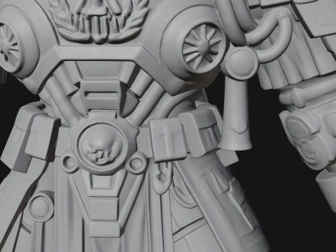 ROME - Power Armor Champion Design 3 - 3D Print Model 3D Print Model