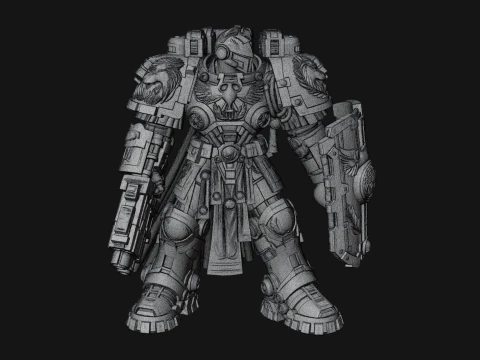 ROME - Power Armor Champion Design 3 - 3D Print Model 3D Print Model