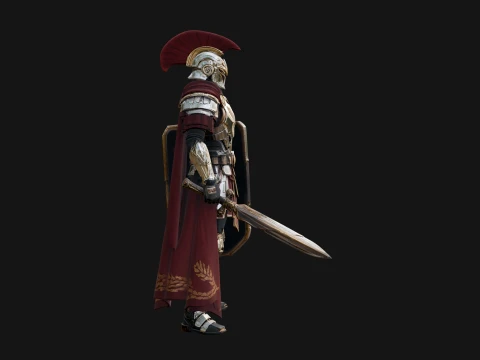 ROME - Armored Champion Design 8 - 3D Print Model 3D Print Model