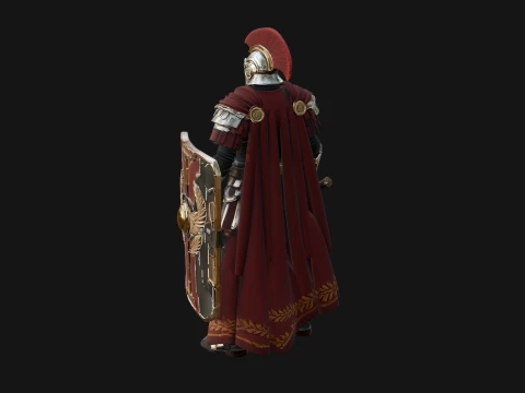 ROME - Armored Champion Design 8 - 3D Print Model 3D Print Model
