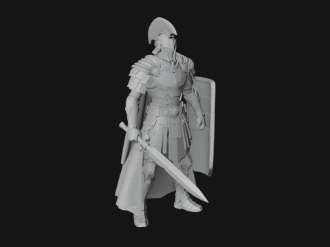 ROME - Armored Champion Design 8 - 3D Print Model 3D Print Model