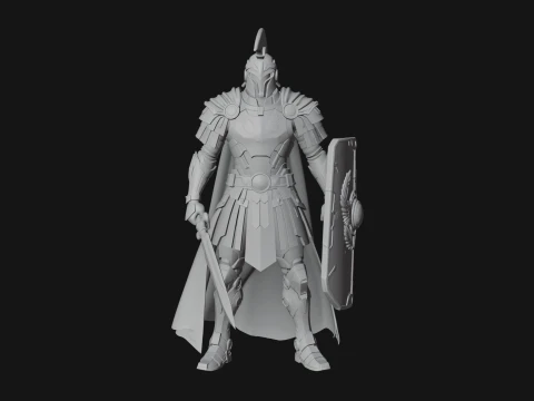 ROME - Armored Champion Design 8 - 3D Print Model 3D Print Model