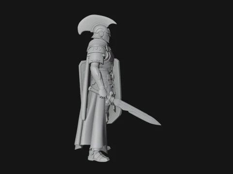 ROME - Armored Champion Design 8 - 3D Print Model 3D Print Model