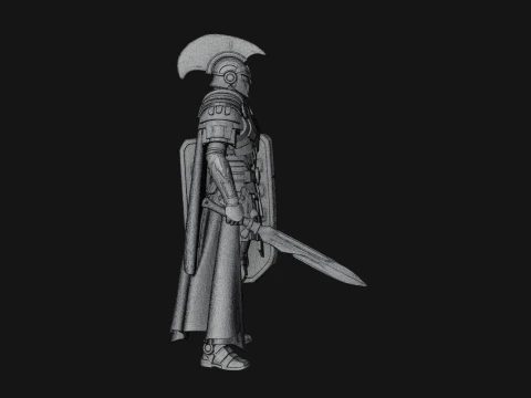 ROME - Armored Champion Design 8 - 3D Print Model 3D Print Model