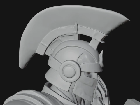 ROME - Armored Champion Design 9 - 3D Print Model 3D Print Model