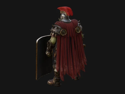 ROME - Armored Champion Design 10 - 3D Print Model 3D Print Model