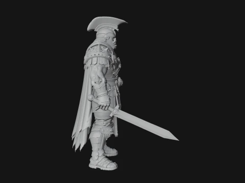 ROME - Armored Champion Design 10 - 3D Print Model 3D Print Model