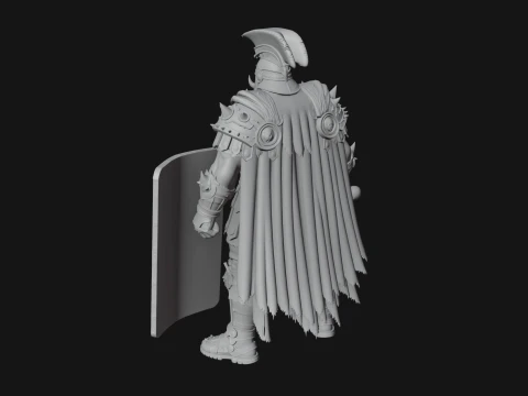 ROME - Armored Champion Design 10 - 3D Print Model 3D Print Model