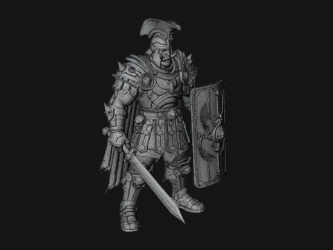 ROME - Armored Champion Design 10 - 3D Print Model 3D Print Model