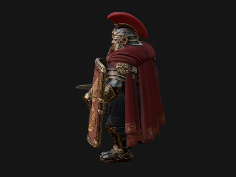 ROME - Armored Champion Design 11 - 3D Print Model 3D Print Model