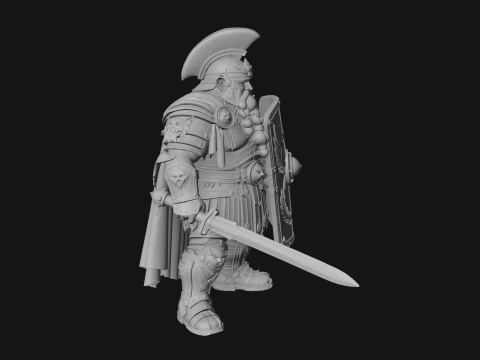 ROME - Armored Champion Design 11 - 3D Print Model 3D Print Model