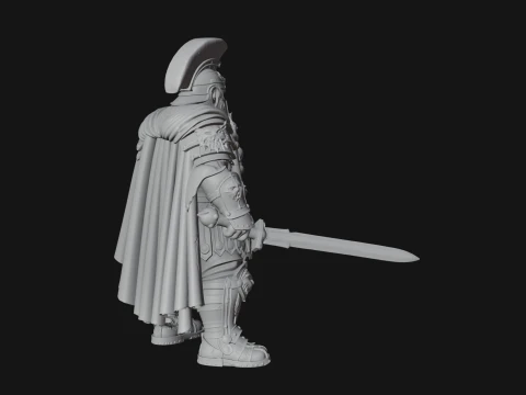 ROME - Armored Champion Design 11 - 3D Print Model 3D Print Model