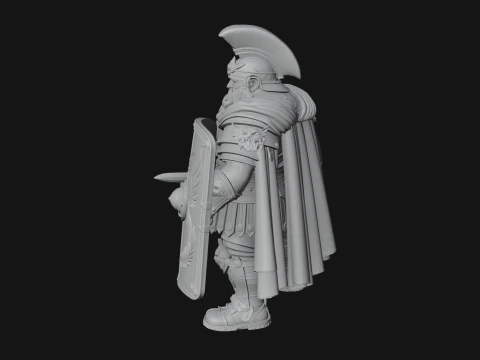 ROME - Armored Champion Design 11 - 3D Print Model 3D Print Model