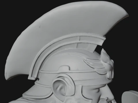 ROME - Armored Champion Design 11 - 3D Print Model 3D Print Model