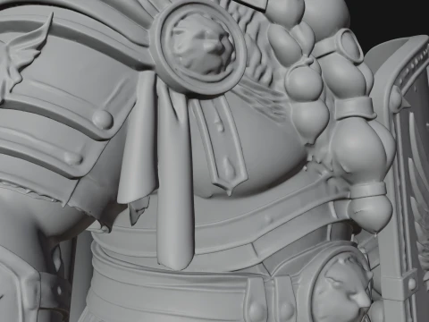ROME - Armored Champion Design 11 - 3D Print Model 3D Print Model