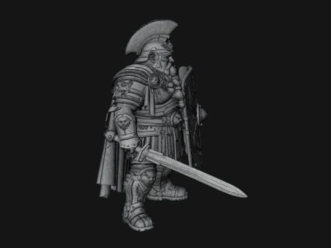 ROME - Armored Champion Design 11 - 3D Print Model 3D Print Model