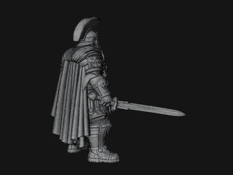 ROME - Armored Champion Design 11 - 3D Print Model 3D Print Model