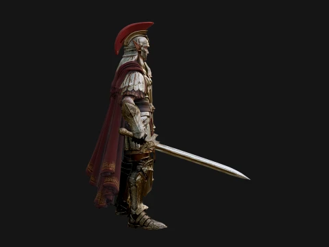 ROME - Armored Champion Design 12 - 3D Print Model 3D Print Model